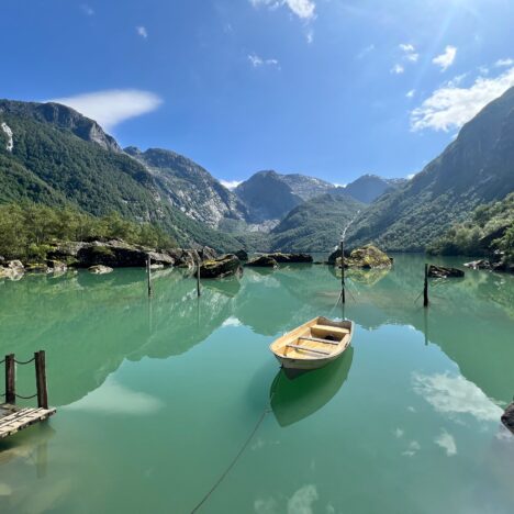 Le Lustrafjord : Urnes, glaciers du Jostedal et bout du monde