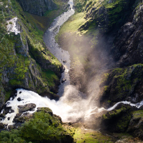 Vettisfossen : la plus haute cascade non régulée de Norvège